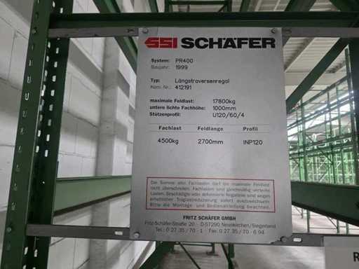 8,42 m/5,2 m – Schäfer – PR400 – Palettenregal